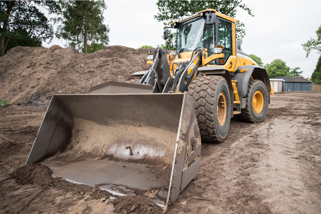 Van Harten verhuur shovels